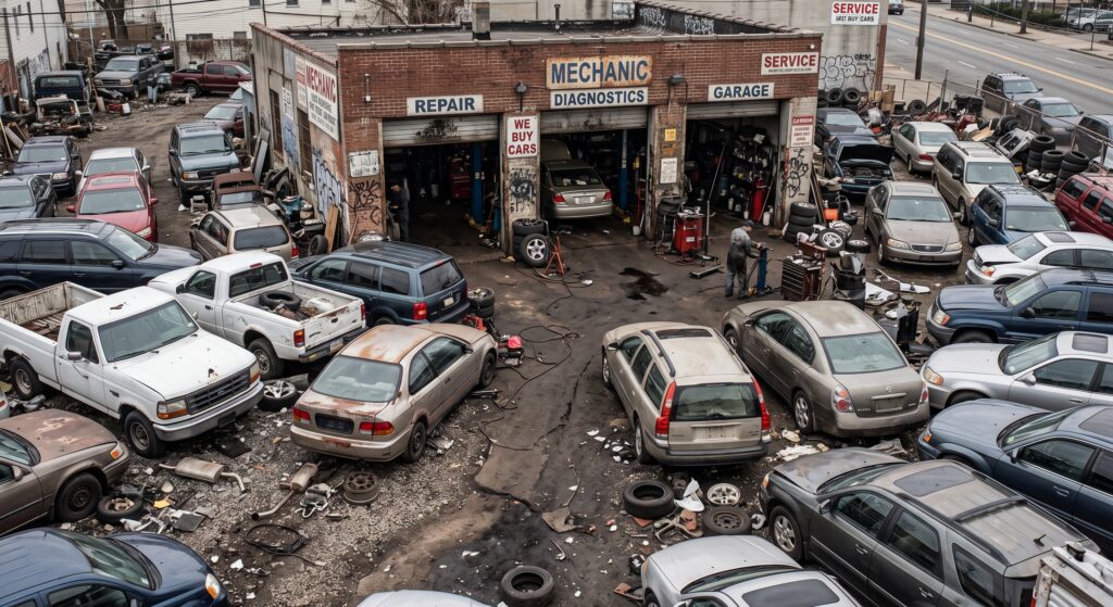 to show that regular shops are busy but Truck Triage is Different