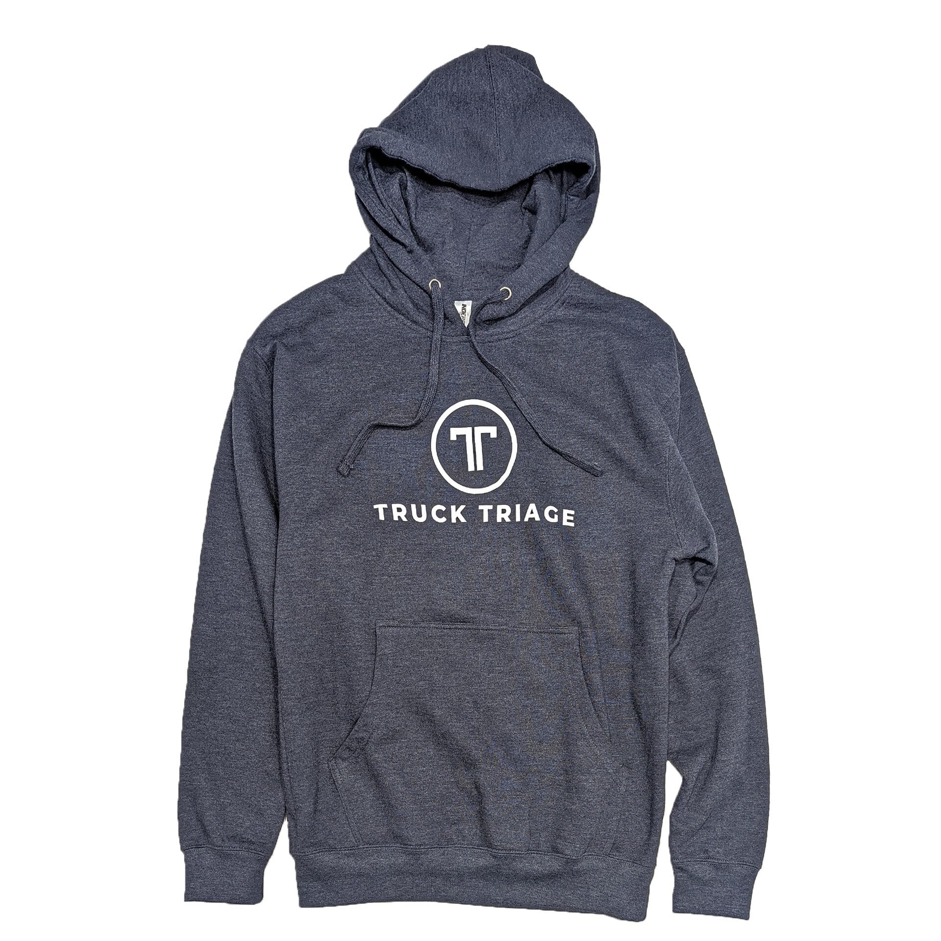 Truck Triage Hoodie - Heather Navy